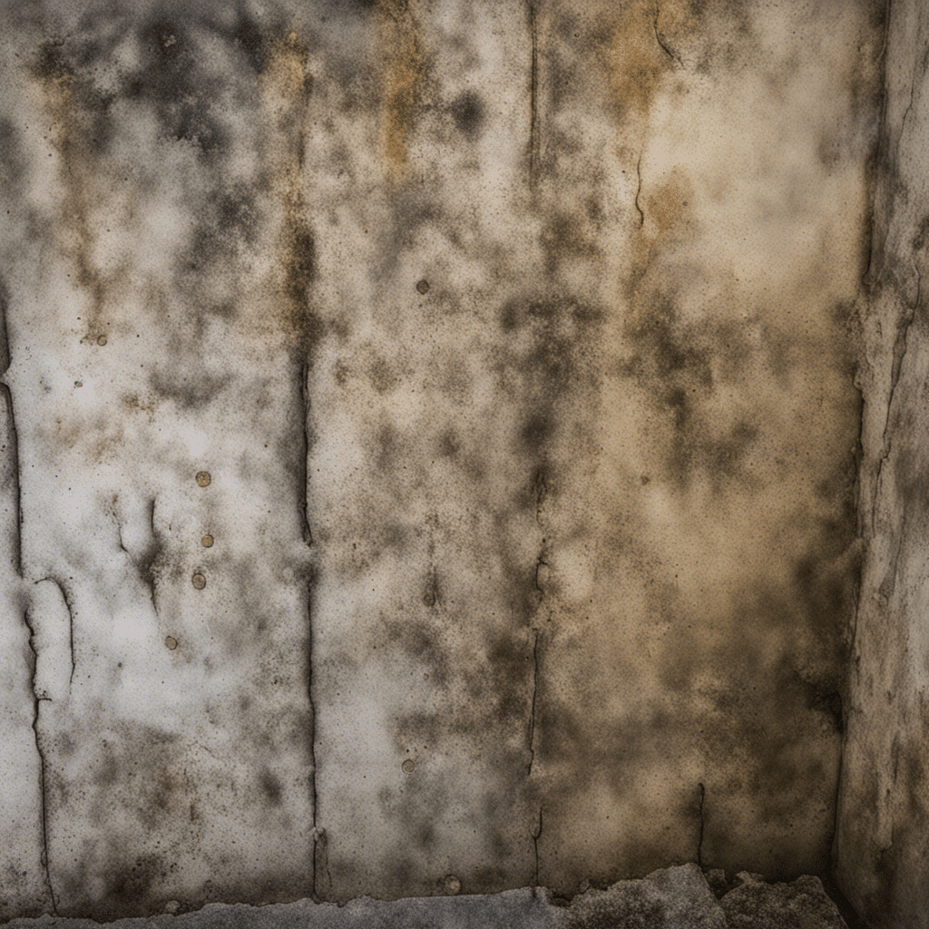 Feuchter Keller mit nasser Wand